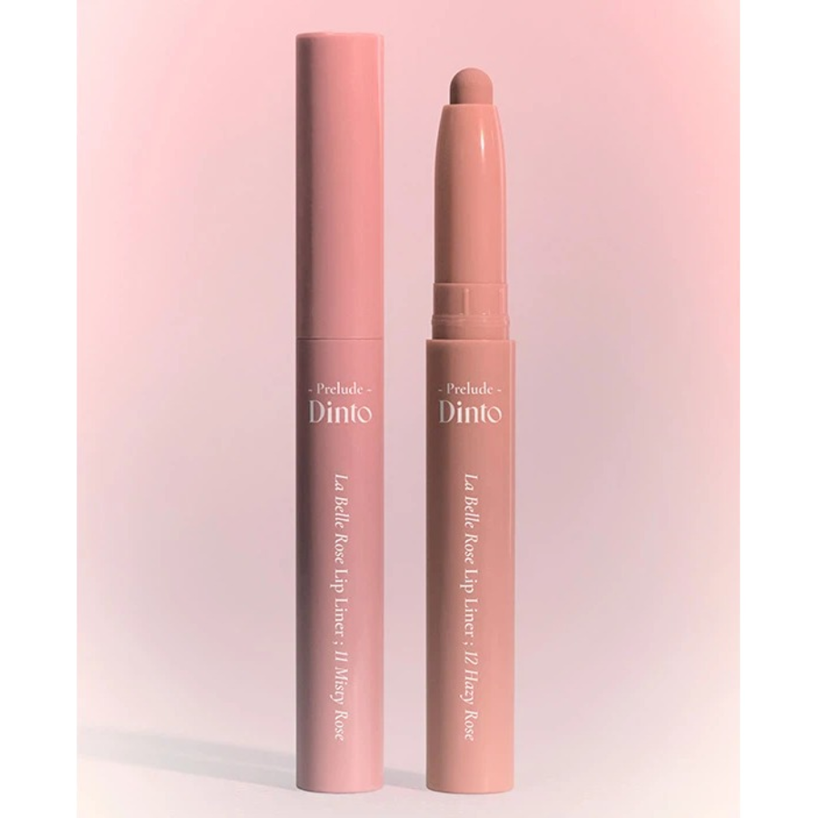 [1+1] Frillude Dinto карандаш для губ La Belle Rose, цвет: 11 Misty Rose (Туманная роза) × 2