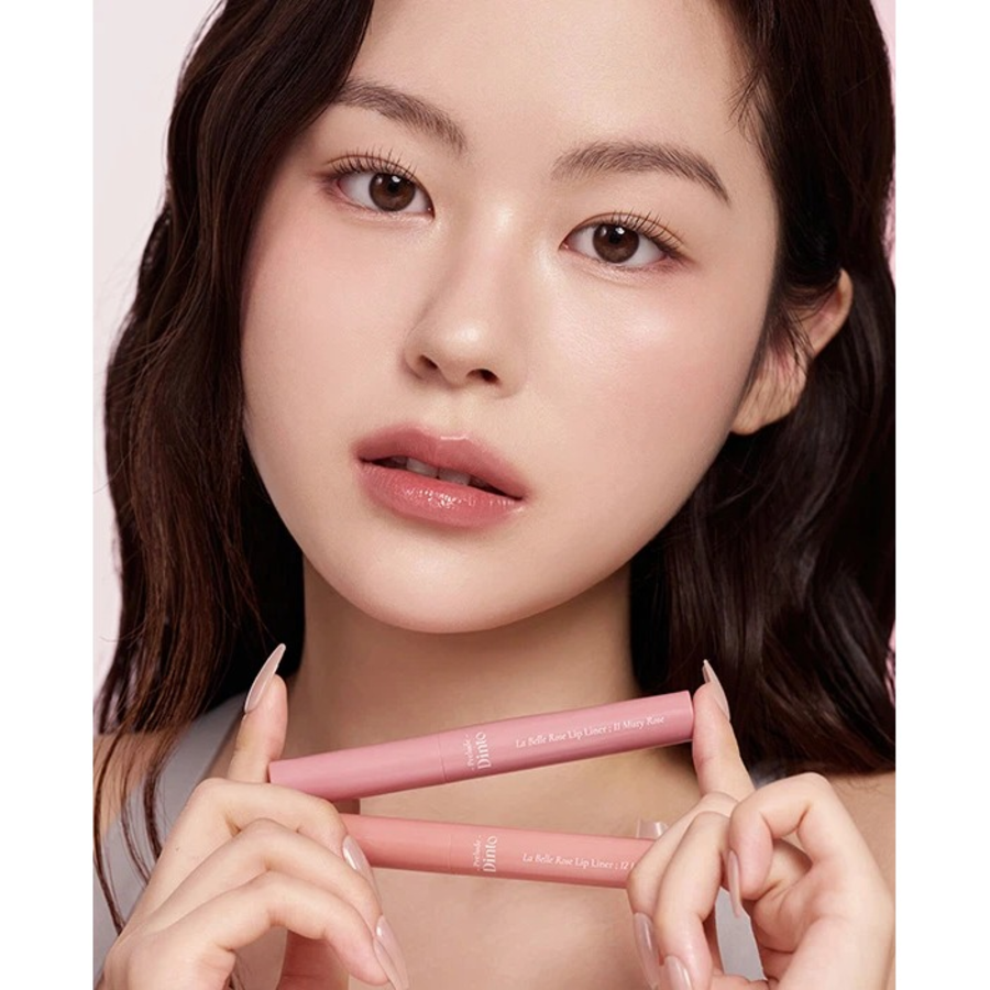 [1+1] Frillude Dinto карандаш для губ La Belle Rose, цвет: 11 Misty Rose (Туманная роза) × 2