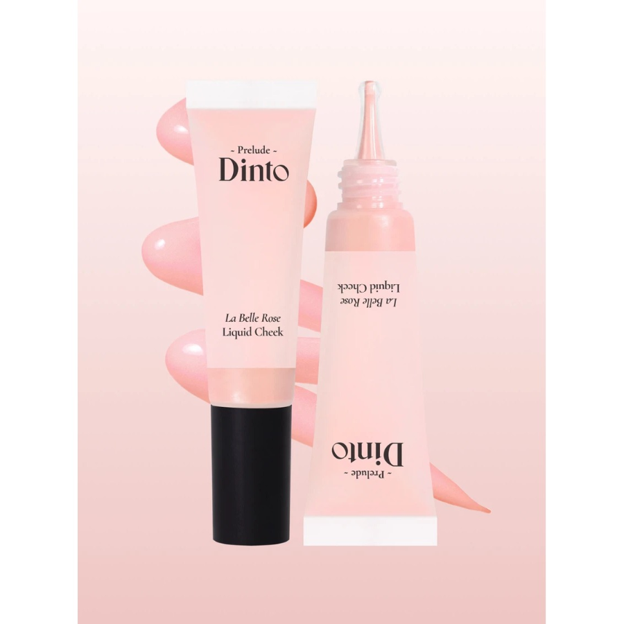 [1+1] Frillude Dinto жидкие румяна La Belle Rose 10 мл, цвет: 61 Baby Rose (Нежно-розовый) × 2