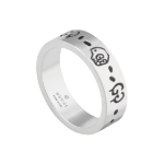 Gucci Ghost Ring Silver 6mm