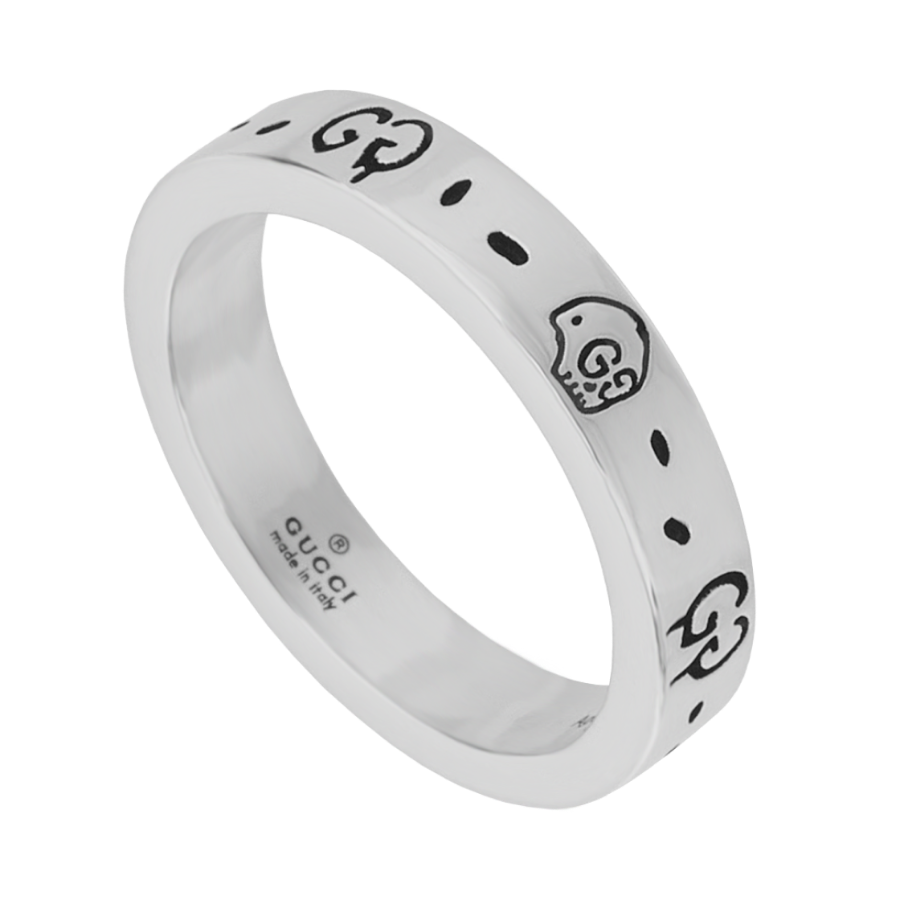 Gucci Ghost Ring Silver 3.8mm