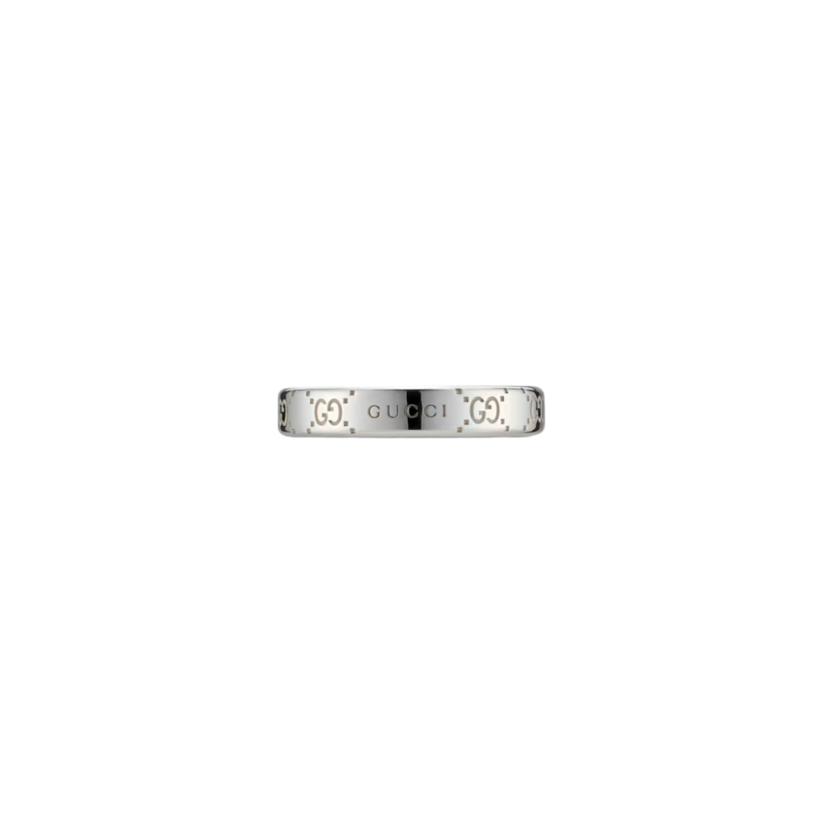 Gucci Signature GG Ring 925 Sterling Silver