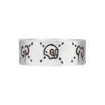 Gucci Ghost Ring Silver 9mm