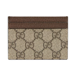 Gucci Ophidia GG Card Case Beige Ebony