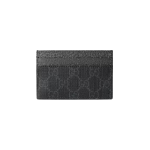 Gucci Card Case with GG Detail Black Supreme