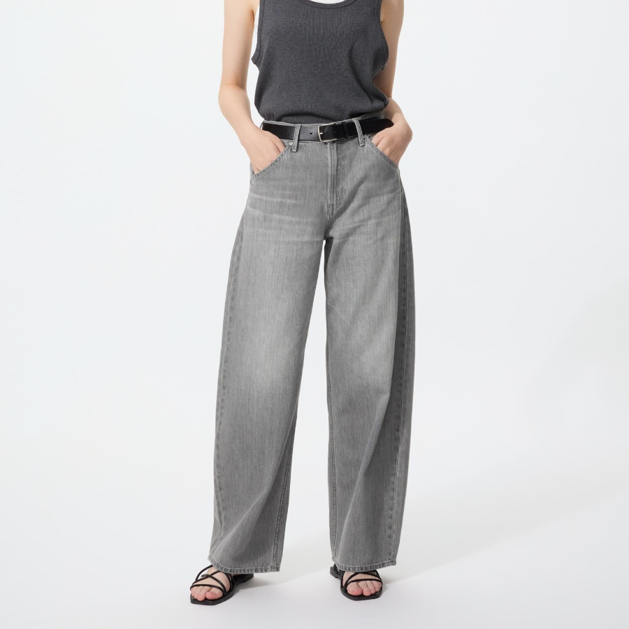 Uniqlo Baggy Barrel Leg Jeans – Long