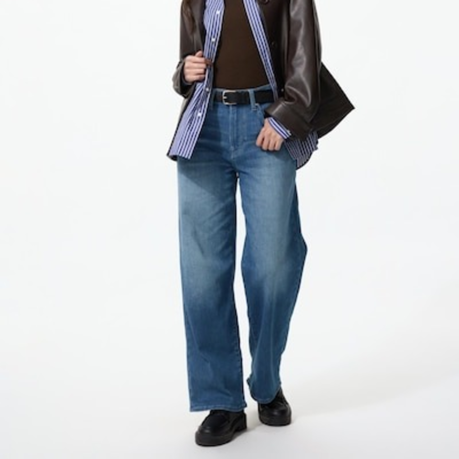 Uniqlo EZY Wide Straight Jeans