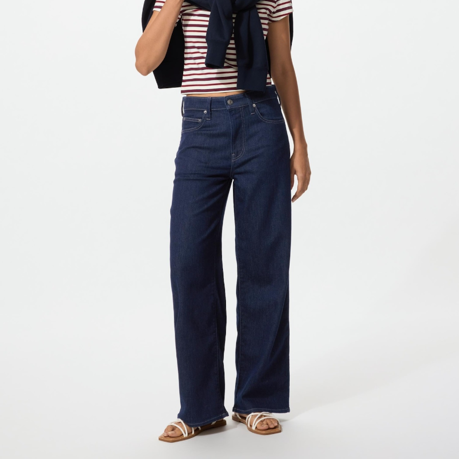 Uniqlo EZY Wide Straight Jeans