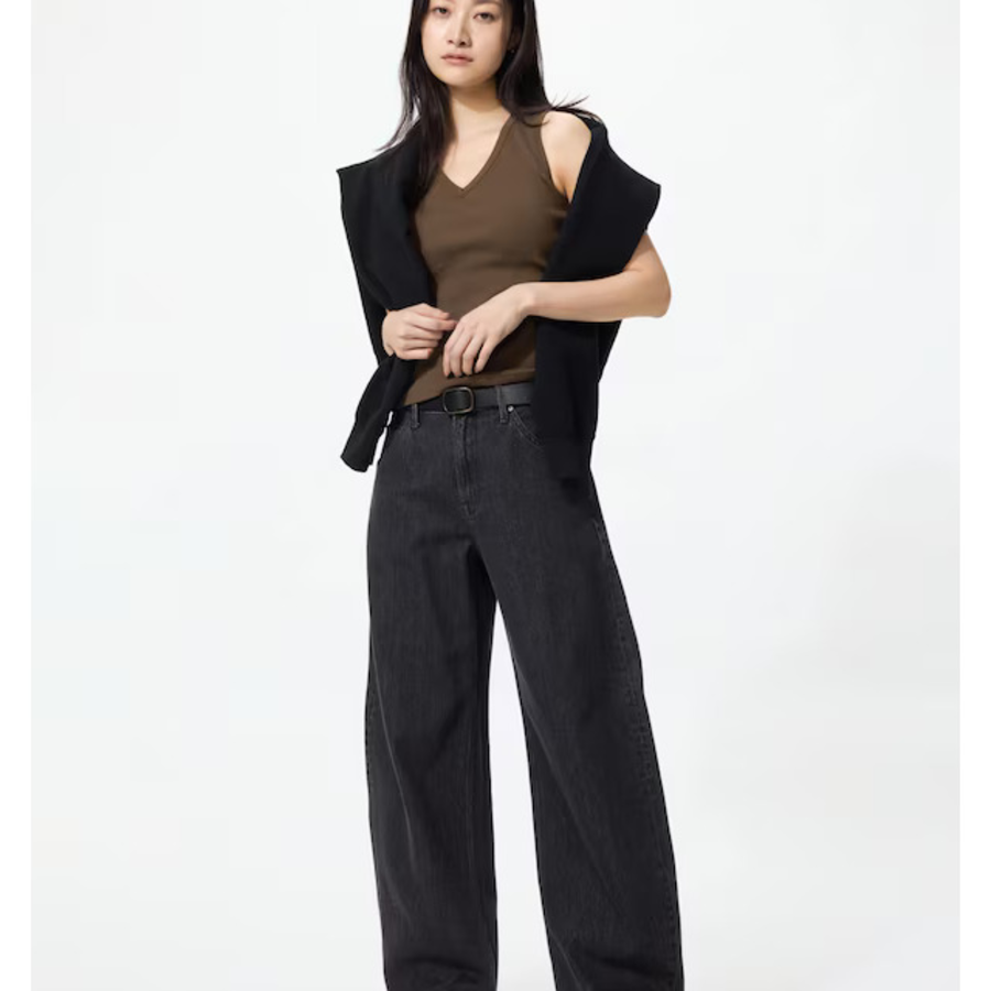 Uniqlo Baggy Barrel Leg Jeans – Long