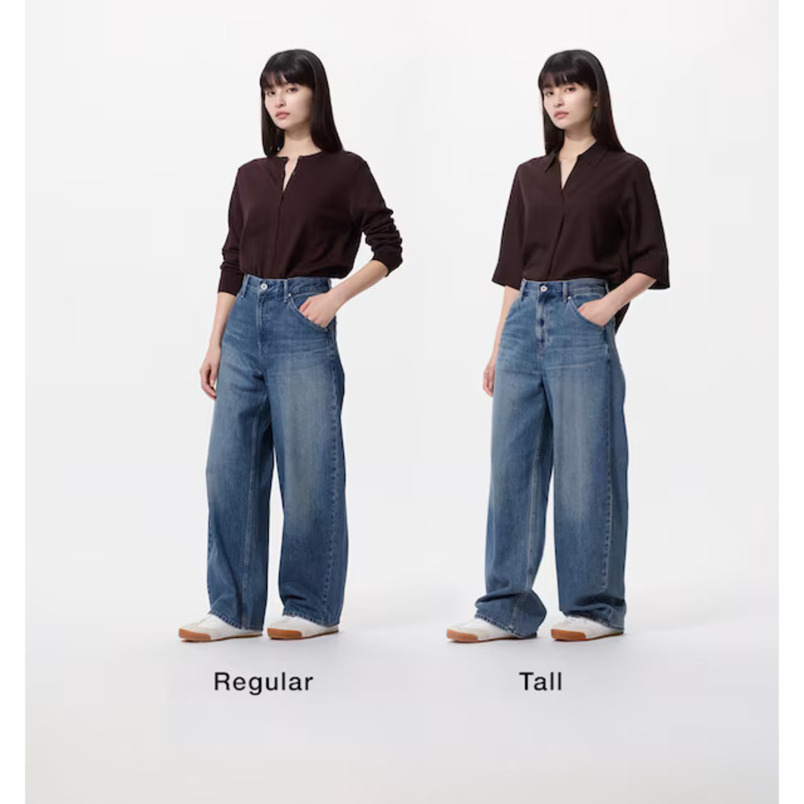 Uniqlo Baggy Barrel Leg Jeans – Long