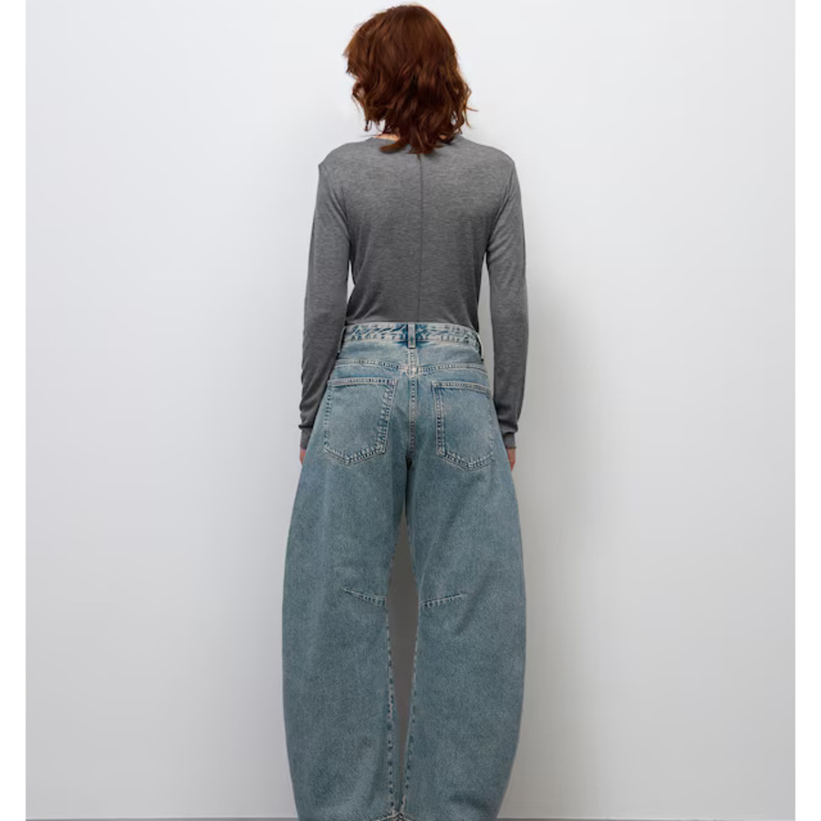 GU 3D Barrel Jeans