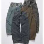 GU 3D Barrel Jeans