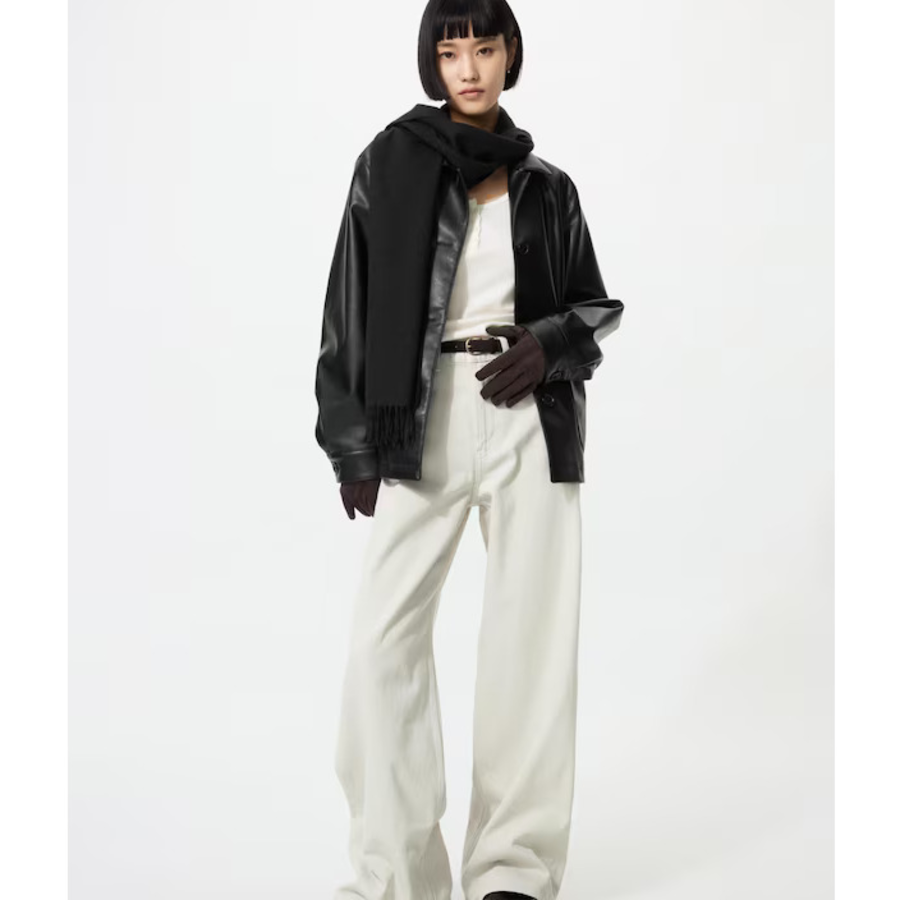 Uniqlo High-Rise Wide Jeans