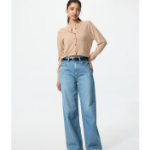 Uniqlo High-Rise Wide Jeans