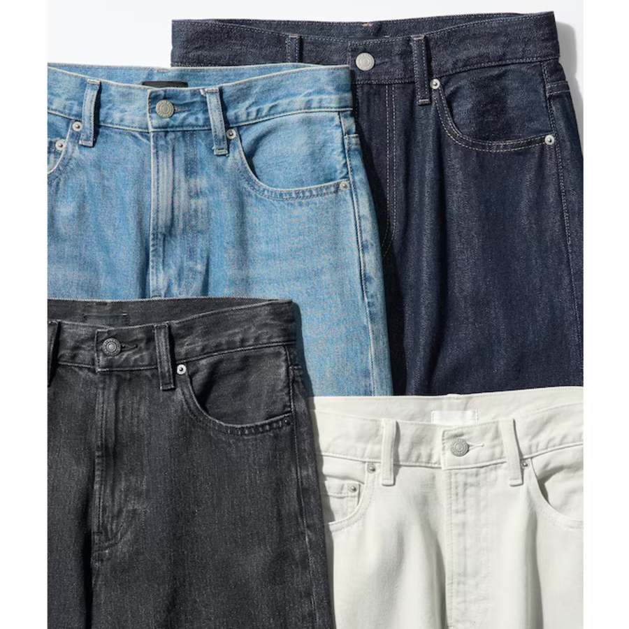 Uniqlo High-Rise Wide Jeans