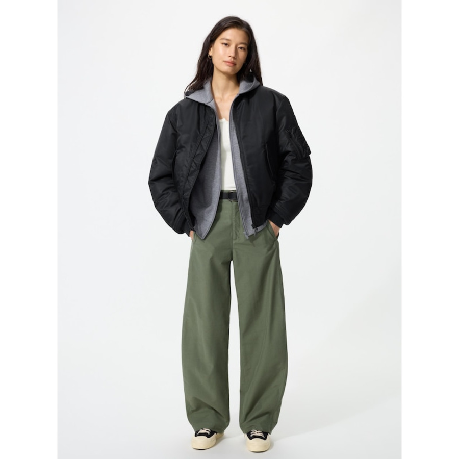 Uniqlo Jersey Barrel Leg Pants – Long (77 cm)