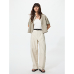 Uniqlo Jersey Barrel Leg Pants – Long (77 cm)