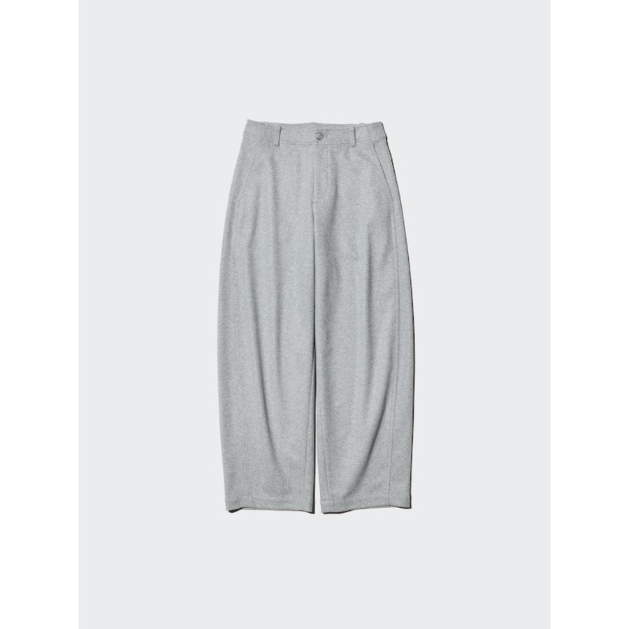 Uniqlo Brushed Jersey Barrel Leg Pants – Long (75–79 cm)