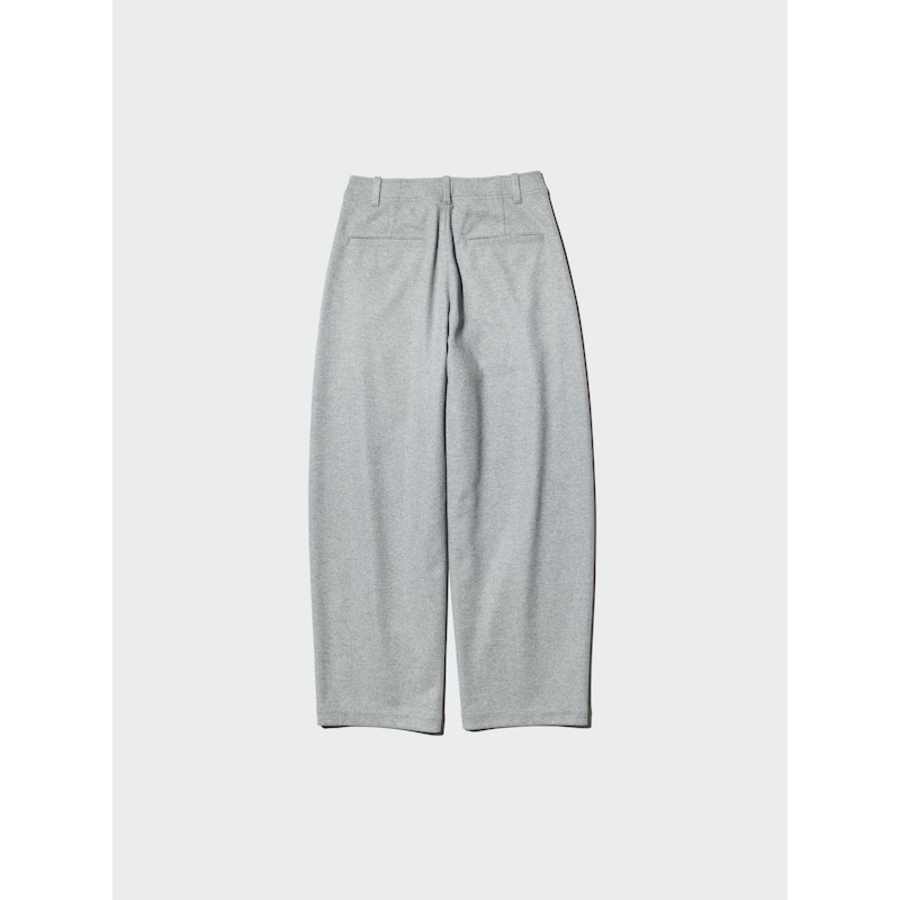 Uniqlo Brushed Jersey Barrel Leg Pants – Long (75–79 cm)