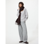 Uniqlo Brushed Jersey Barrel Leg Pants (70–74 cm)