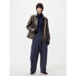Uniqlo Brushed Jersey Barrel Leg Pants (70–74 cm)