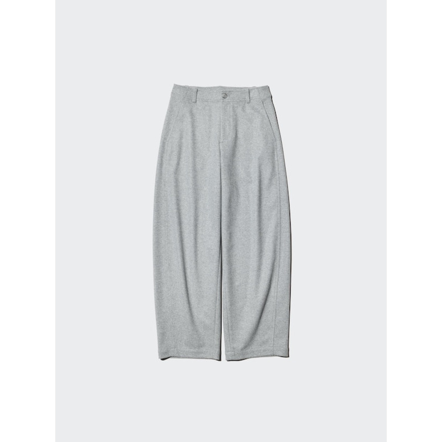 Uniqlo Brushed Jersey Barrel Leg Pants (70–74 cm)