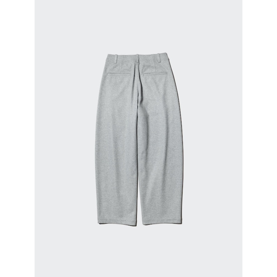 Uniqlo Brushed Jersey Barrel Leg Pants (70–74 cm)