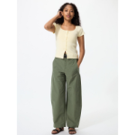 Uniqlo Jersey Barrel Leg Pants (70–72 cm)