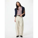Uniqlo Jersey Barrel Leg Pants (70–72 cm)
