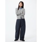Uniqlo Jersey Barrel Leg Pants (70–72 cm)