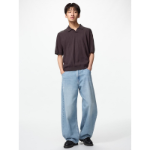 Uniqlo Baggy Barrel Leg Jeans (75 cm), Blue