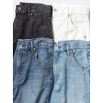 Uniqlo Baggy Barrel Leg Jeans (75 cm), Blue