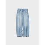 Uniqlo Baggy Barrel Leg Jeans (75 cm), Blue