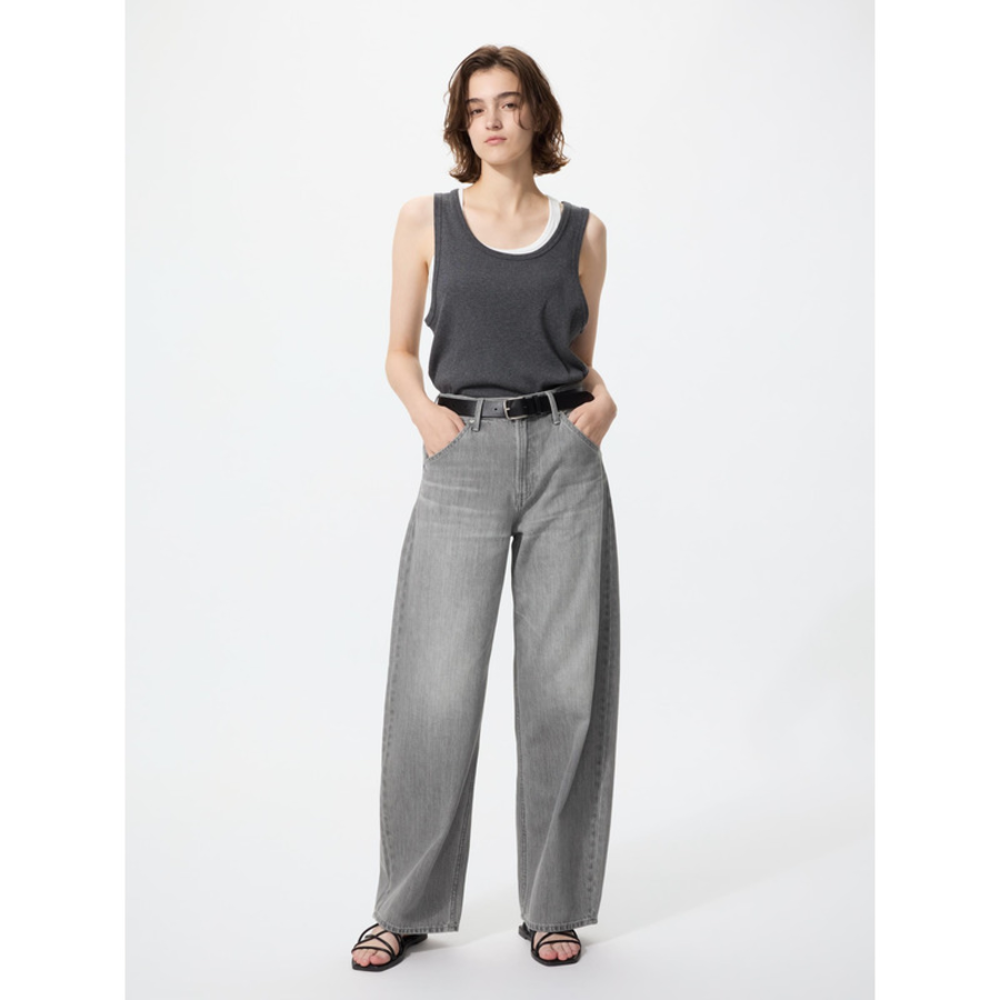 Uniqlo Baggy Barrel Leg Jeans – Long (80 cm)