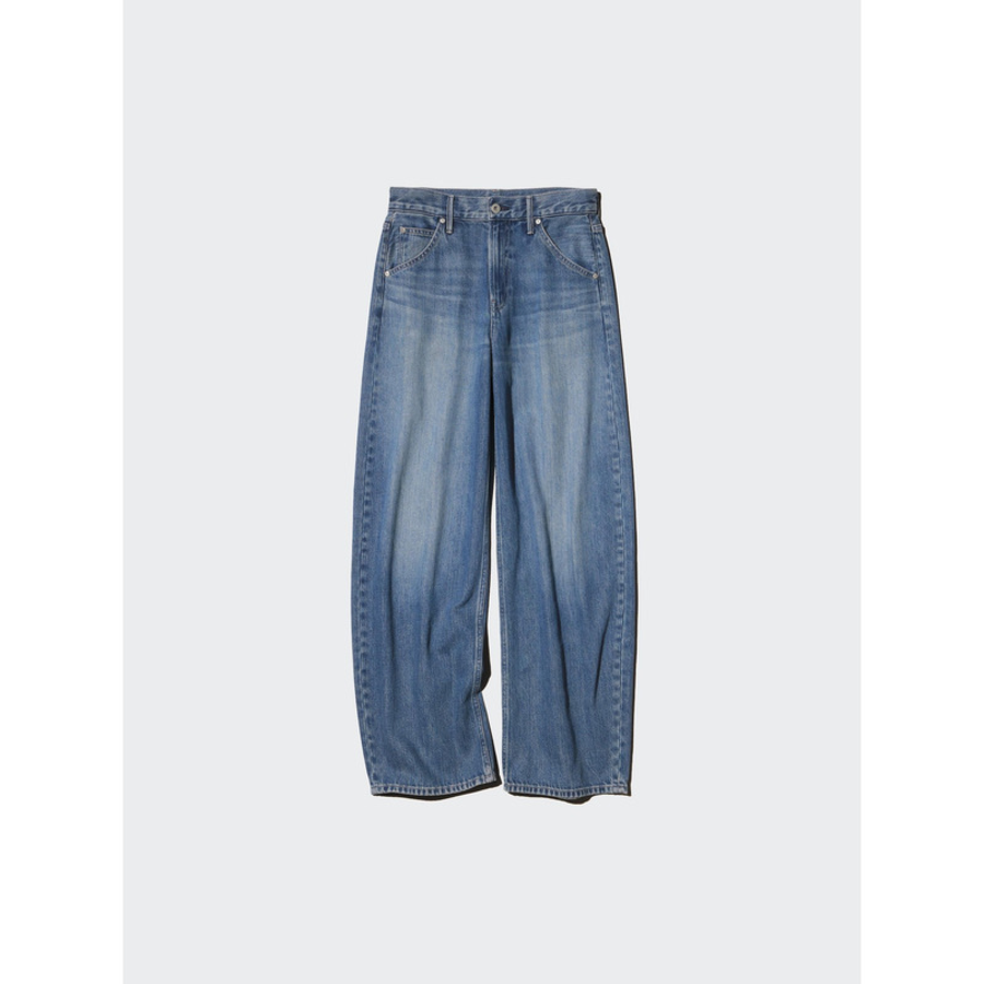 Uniqlo Baggy Barrel Leg Jeans (75 cm)