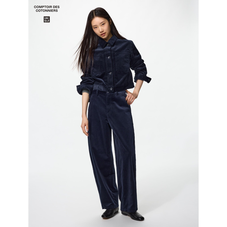 Uniqlo Corduroy Barrel Leg Pants