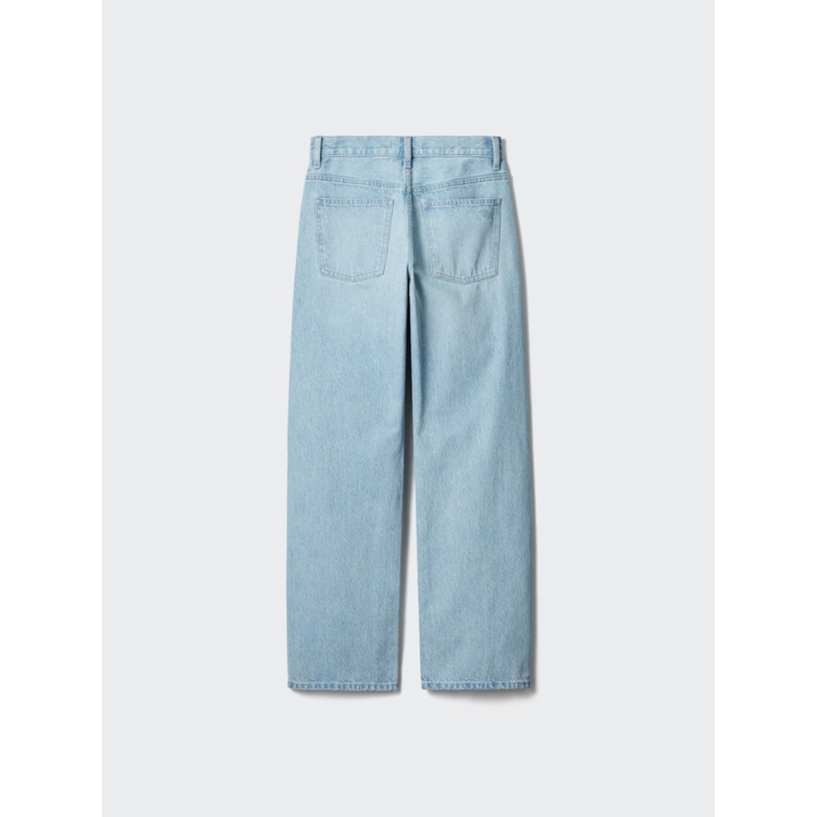 Uniqlo Straight Jeans, Distressed