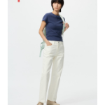 Uniqlo JW Anderson Straight Jeans, Off White