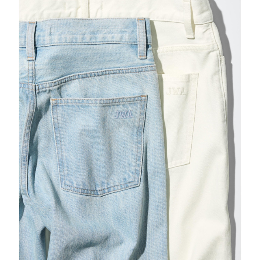 Uniqlo JW Anderson Straight Jeans, Off White