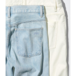 Uniqlo JW Anderson Straight Jeans, Off White