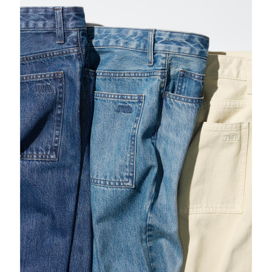 Uniqlo JW Anderson Baggy Jeans, Natural