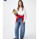 Uniqlo GU Barrel Leg Jeans