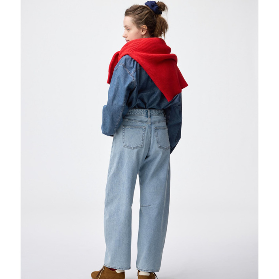 Uniqlo GU Barrel Leg Jeans