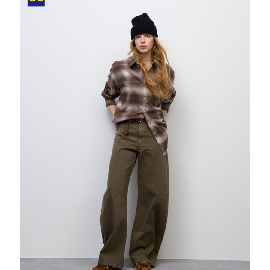 Uniqlo GU 3D Barrel Jeans Long