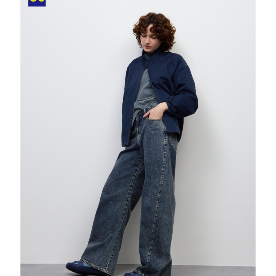 Uniqlo GU 3D Barrel Jeans Long
