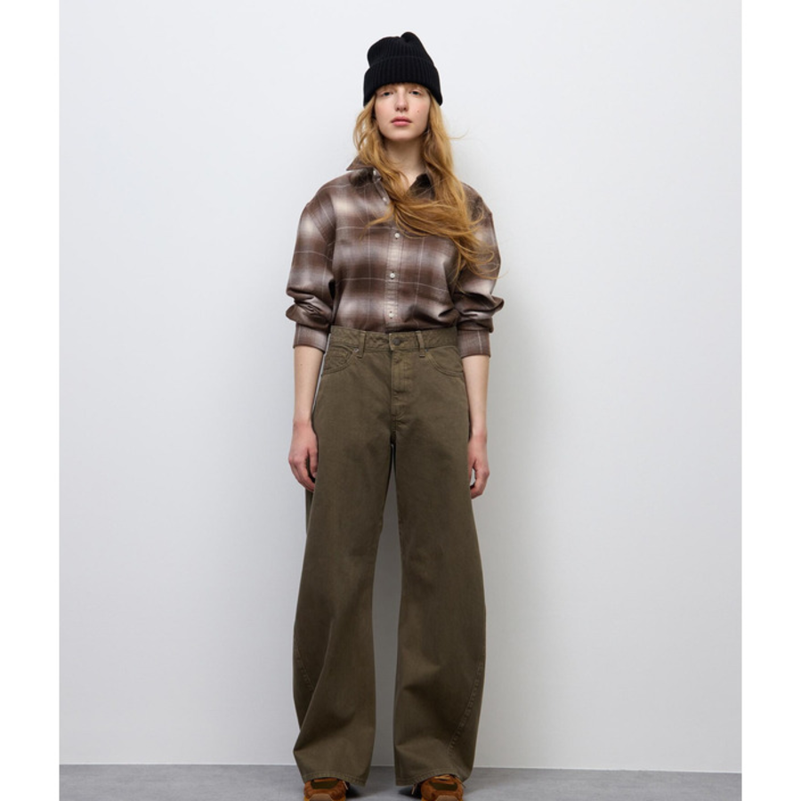 Uniqlo GU 3D Barrel Jeans Long