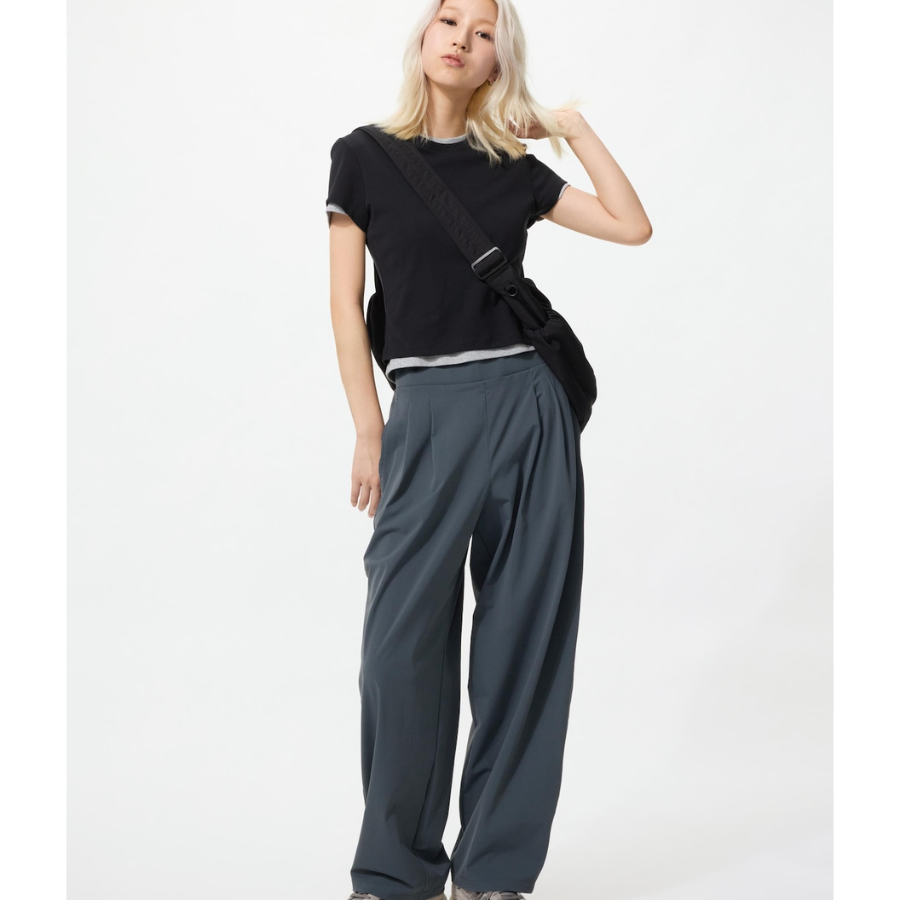 Uniqlo Ultra Stretch Active Wide Pants