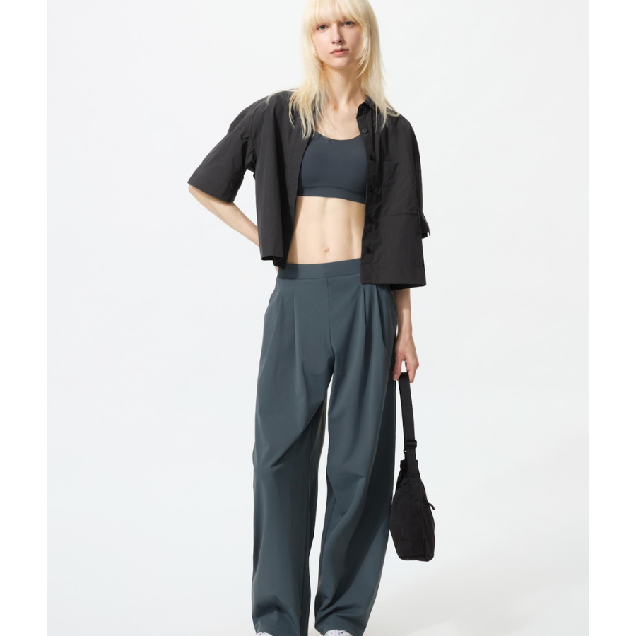 Uniqlo Ultra Stretch Active Wide Pants Long