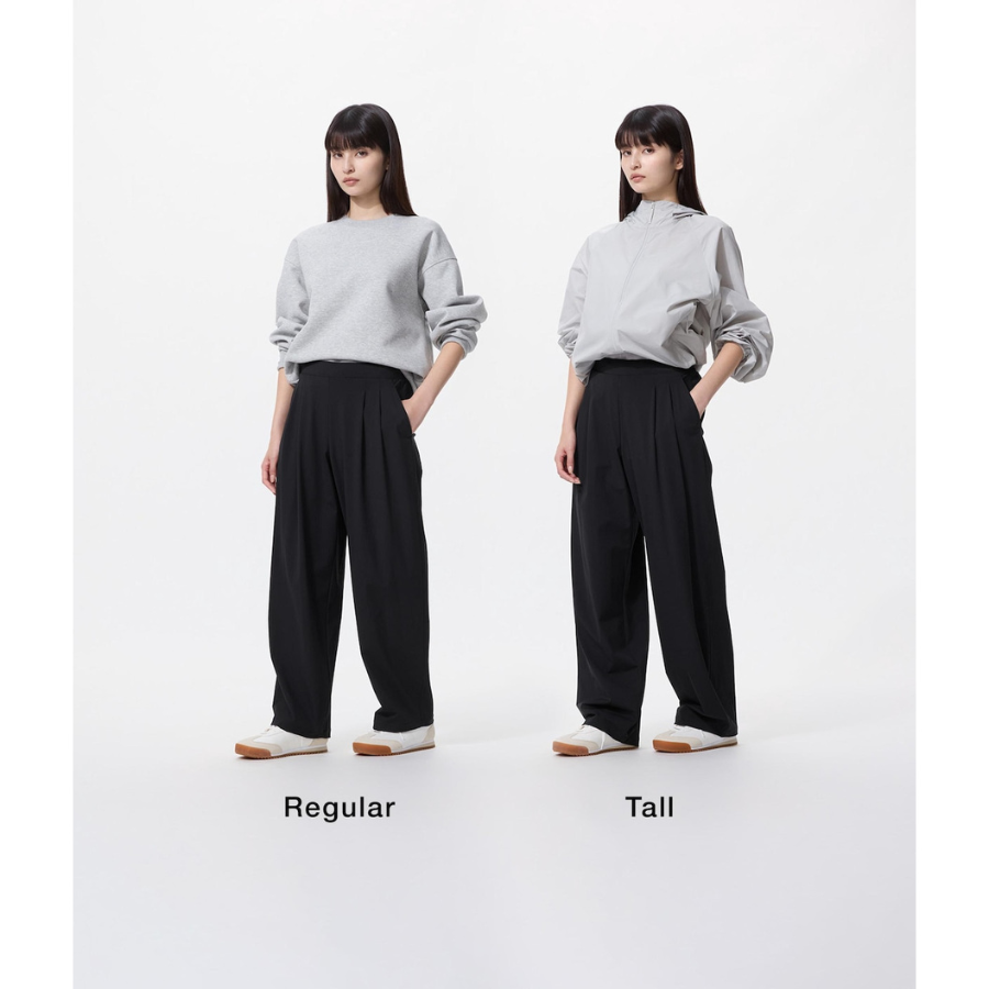 Uniqlo Ultra Stretch Active Wide Pants Long