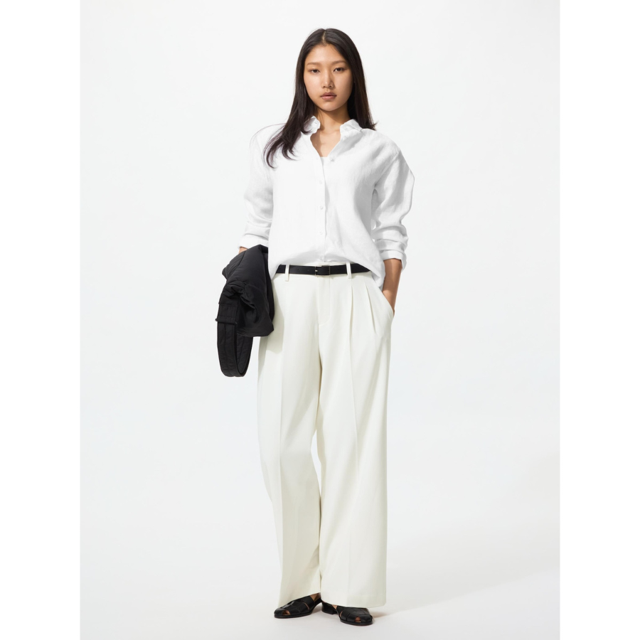 Uniqlo Smart Wide Straight Pants